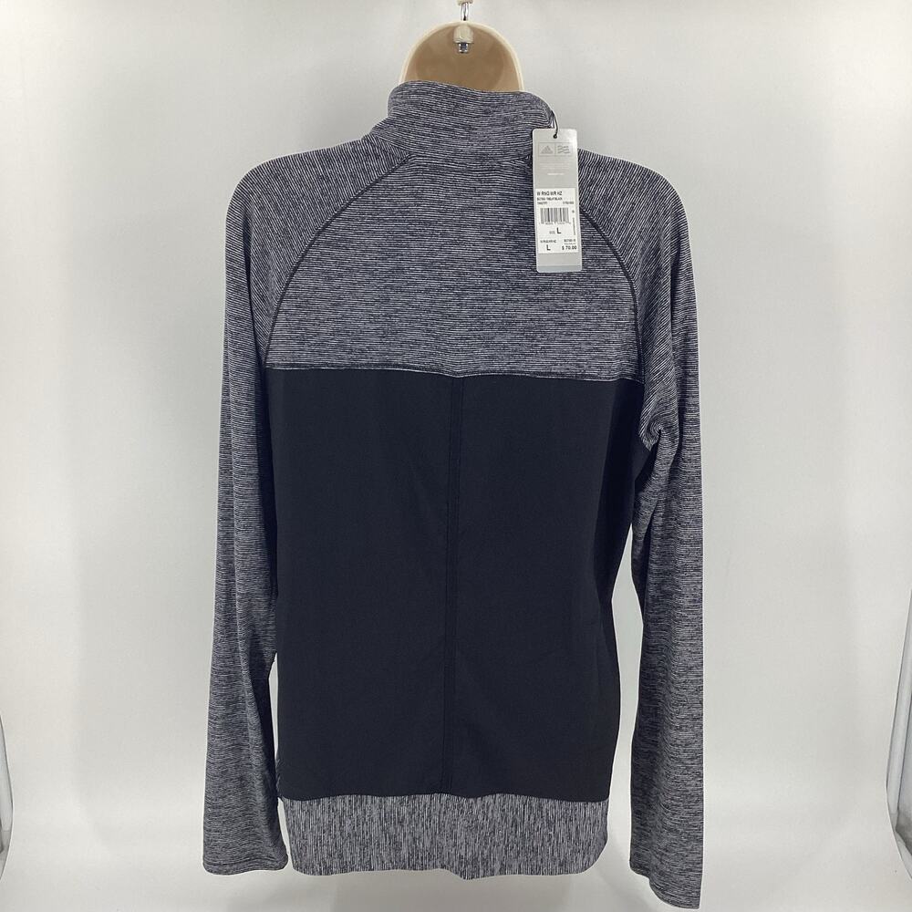 Adidas Wofford Terriers Women’s 1/4 Zip Pullover Gray Black Size Large New 205 - Picture 4 of 10